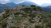 The traditional settlement of Plesio, in extreme NW Greece