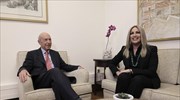 Συνάντηση Φ. Γεννηματά - Κ. Σημίτη εν όψει συνεδρίου