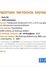 Δημοσκόπηση Νοεμβρίου 2019