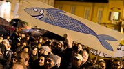 Ιταλία: Κατέβηκε η ιστοσελίδα του αντισαλβινικού κινήματος των «Σαρδελών» στο Facebook