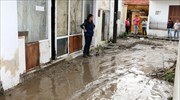 Ρόδος-κακοκαιρία: Διακοπές ρεύματος και υπερχειλίσεις ποταμών