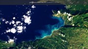 Κινέτα: Ο δορυφόρος Sentinel-2 αποτύπωσε το πέρασμα του «Γηρυόνη»