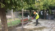 Δήμος Αθηναίων: Παρέμβαση καθαριότητας στην πλατεία Αγ. Θωμά στο Γουδή