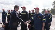Κ. Μητσοτάκης: Επίσκεψη στην αποστολή της ΕΜΑΚ πριν φύγει για Αλβανία