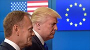 Τουσκ: Ο Τραμπ «προσεύχεται» για τη διάλυση της Ε.Ε.