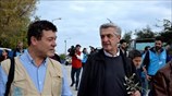 Επίσκεψη του επικεφαλής της UNHCR σε Λέσβο και Αθήνα