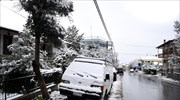 Έπεσαν τα πρώτα χιόνια σε Θεσσαλονίκη, Χαλκιδική