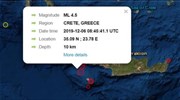 Light quake shakes southern coast of Crete