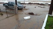 Λάρισα: Ζημιές σε υποδομές και σπίτια από την έντονη βροχόπτωση