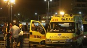 Τροχαίο με δύο τραυματίες στην Πατησίων