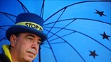 Ακτιβιστής κατά του Brexit