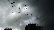 Βροχές, καταιγίδες και πτώση της θερμοκρασίας
