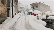 Καιρός: Ποιες περιοχές θα ντύσει στα λευκά η Ζηνοβία