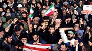 Ογκώδεις διαδηλώσεις στην Τεχεράνη μετά τον θάνατο του Σουλεϊμανί