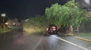 Κρήτη: Σοβαρά προβλήματα από την κακοκαιρία, πλημμύρες στο Οροπέδιο Λασιθίου