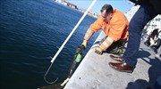 Θεσσαλονίκη: «Ψάρεψαν» 50 ηλεκτρικά πατίνια από το βυθό του Θερμαϊκού