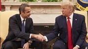 Τραμπ: Εκπληκτικές οι ελληνοαμερικανικές σχέσεις - Μητσοτάκης: Οι ΗΠΑ μπορούν να βασίζονται στην Ελλάδα