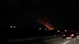 Μεγάλη φωτιά σε εργοστάσιο ανακύκλωσης στην Κόρινθο
