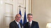 Τζ. Πάιατ: «Εξαιρετική» η συνάντηση με τον Ν. Δένδια