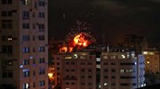 Αεροπορικοί βομβαρδισμοί στη Λωρίδα της Γάζας