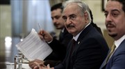 Haftar talks in Athens; Mitsotakis-Merkel phone contacts over Libya, a day after Greek side warned of 