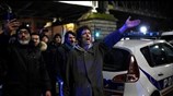 Οργισμένοι διαδηλωτές κατά Μακρόν