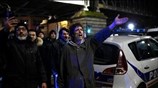 Οργισμένοι διαδηλωτές κατά Μακρόν