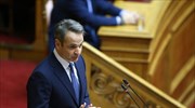 LIVE: Ο Κ. Μητσοτάκης στη Βουλή