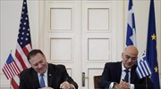 Pompeo letter to Greek counterpart: Solutions should be found through peaceful means by those with interests in east Med