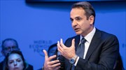 Mitsotakis from Davos: Emphasis on FDIs; points to Turkish provocations in east Med