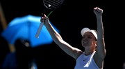 Australian Open: Συνεχίζει η Χάλεπ, εκτός η Πλίσκοβα