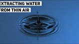Extracting Water from Thin Air