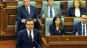 Κόσοβο: Έλαβε ψήφο εμπιστοσύνης η κυβέρνηση Κούρτι