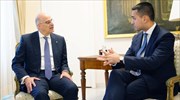 Οι τρέχουσες εξελίξεις στην ευρύτερη περιοχή στη συνάντηση Ν. Δένδια - Ντι Μάιο