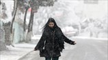 Χιονόπτωση στον Χορτιάτη