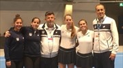 Αντισφαίριση: Με νίκη επί της Εσθονίας ξεκίνησε τις υποχρεώσεις της η Εθνική Ομάδα Γυναικών στο Fed Cup
