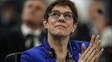 Η Ανεγκρέτ Κραμπ- Κάρενμπάουερ δεν θα είναι υποψήφια για την καγκελαρία