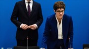 H Kαρενμπάουερ εκτός κούρσας για την καγκελαρία στις επόμενες εκλογές