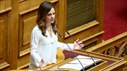 Έφη Αχτσιόγλου: Οι μεγαλοστομίες της κυβέρνησης Μητσοτάκη καταρρέουν
