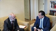 Συνάντηση προέδρου της ΕΤΕπ με Άδωνι Γεωργιάδη