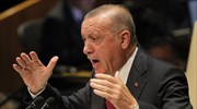 Ερντογάν: Δεν θα ησυχάσουμε αν δεν «καθαρίσουμε» στη Συρία