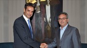 Κ. Μητσοτάκης - Αβ. Νεοφύτου: Η Ελλάδα βρίσκεται σταθερά στο πλευρό της Κύπρου