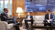 Η ενίσχυση του ελληνικού τουρισμού στη συνάντηση Κ. Μητσοτάκη - Ζ. Πολολικασβίλι