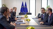 Συνάντηση Μητσοτάκη- Μισέλ στις Βρυξέλλες