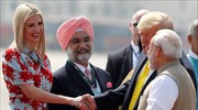 Στην Ινδία ο Τραμπ για την πρώτη του επίσημη επίσκεψη στη χώρα