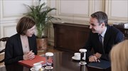 Συνάντηση Κ. Μητσοτάκη - Γαλλίδας ΥΠΑΜ με φόντο την αμυντική συνεργασία