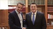 Συνάντηση Κ. Μητσοτάκη - Απ. Τζιτζικώστα