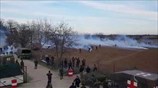 Ρίψη μεγάλου αριθμού δακρυγόνων από την τουρκική πλευρά εναντίον των Ελλήνων στρατιωτών