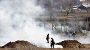 Νέα επεισόδια στα σύνορα στον Έβρο - Μαζικές ρίψεις δακρυγόνων