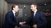 Η Αυστρία προσφέρει 1 εκατ. ευρώ στην Ελλάδα για τους πρόσφυγες